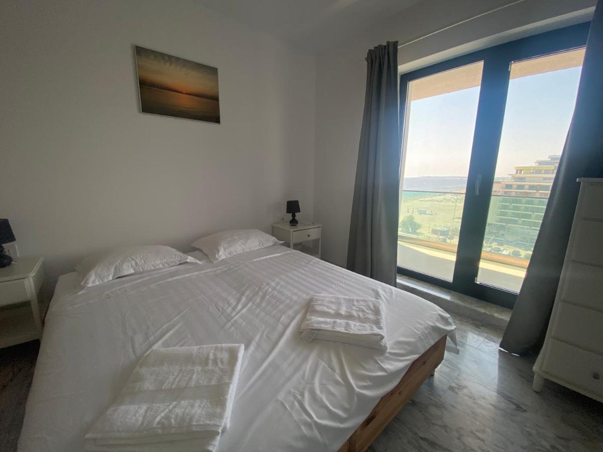 Apartmán Apartament Direct La Plaja 4 Persoane Mamaia Nord Sky Sea View Năvodari Exteriér fotografie